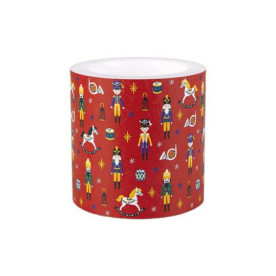 Christmas Toys and Nutcracker Red Candle 8cm *ETA Nov